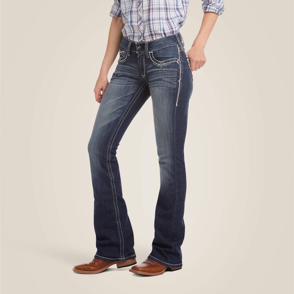 Ariat Women's Mid Rise Bootcut Jeans